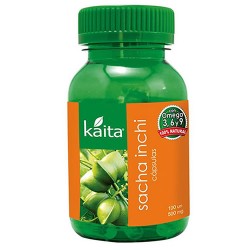 KAITA - PERUVIAN SACHA INCHI OIL OMEGA 3,6 AND 9 X 100 SOFT CAPSULES 500 MG