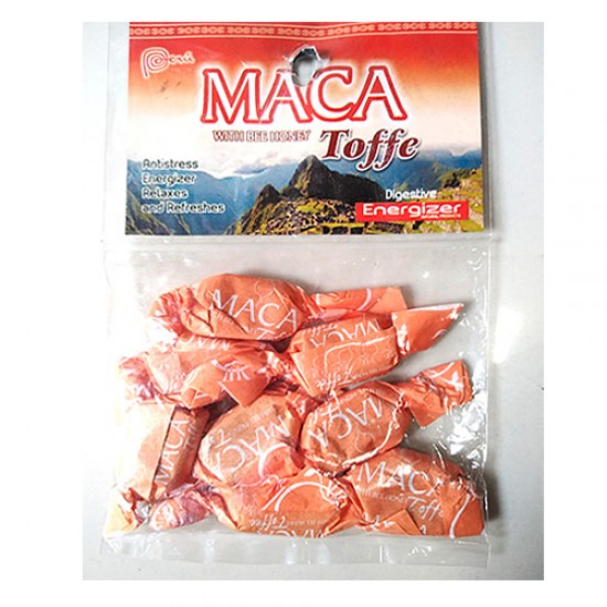 MACA TOFFEES  WITH HONEY BEE , BAG X 1 KG