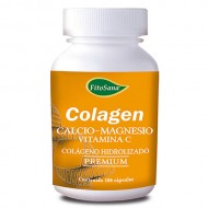 FITOSANA PREMIUM HYDROLYZED COLLAGEN , ORANGE FLAVOR  - JAR X 100 CAPSULES
