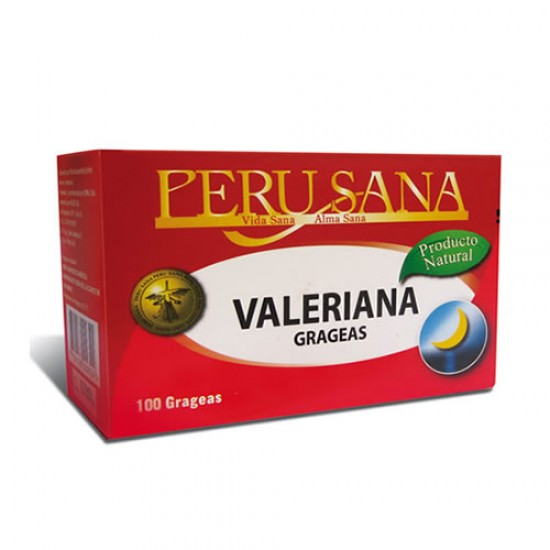 PERUSANA - VALERIAN GRAGEAS , BOX OF 100 UNITS