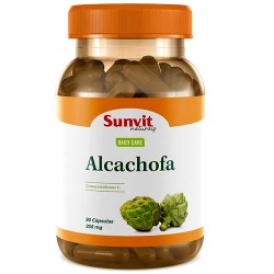 SUNVIT - ARTICHOKE ( ALCACHOFA ) CAPSULES 350 MG, JAR X 90 UNITS