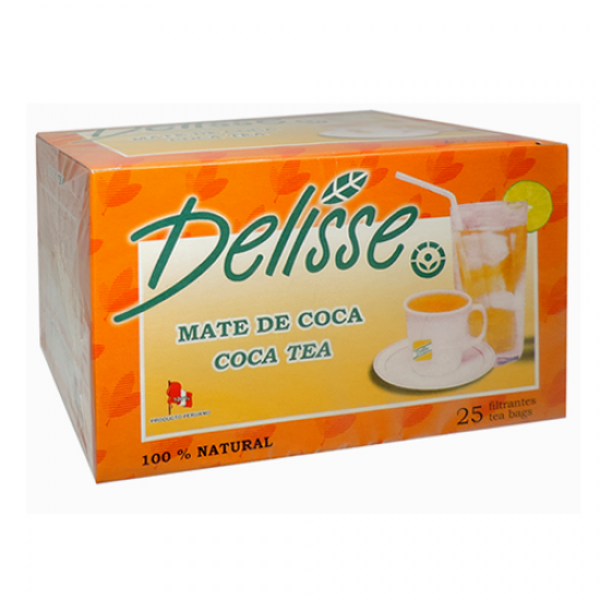 DELISSE -  ANDEAN TEA INFUSIONS , BOX OF 25 TEA BAGS