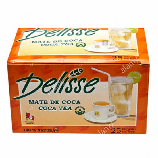 DELISSE -  ANDEAN LEAF TEA INFUSIONS , BOX OF 25 TEA BAGS