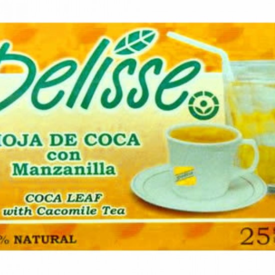DELISSE - MATE DE ANDEAN TEA WITH CHAMOMILE , BOX OF 25 TEA BAGS
