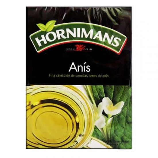 HORNIMANS - ANISE TEA INFUSIONS - BOX OF 100 TEA BAGS