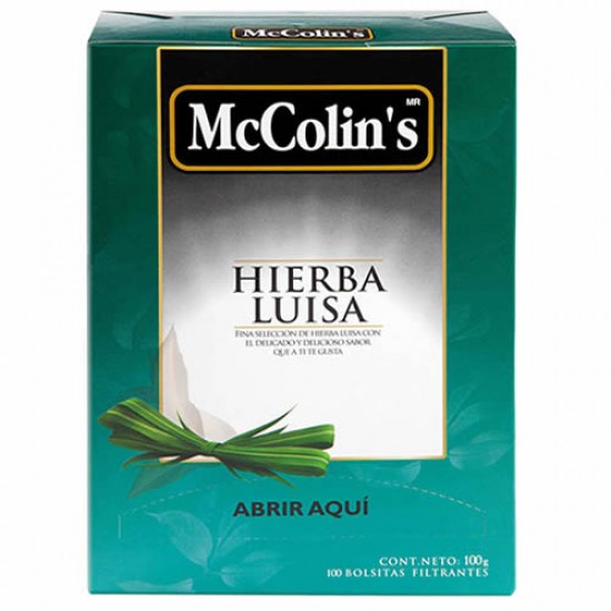 MCCOLIN'S - LEMON VERBENA BOX OF 100 UNITS