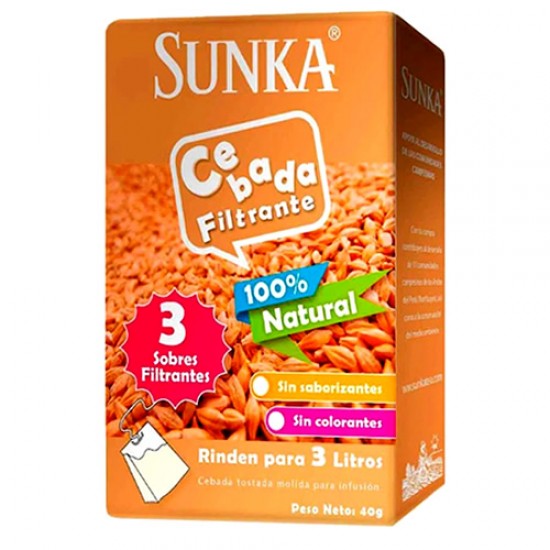 BARLEY TEA INFUSIONS - SUNKA , BOX OF 40 GR