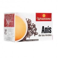 WAWASANA ANISE -  HERBAL TEA INFUSIONS , BOX OF 25 TEA BAGS