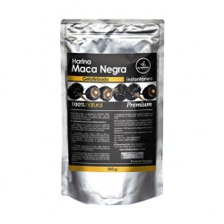 ALL NATURAL - BLACK MACA GELATINIZED POWDER , SACHET X 250 GR