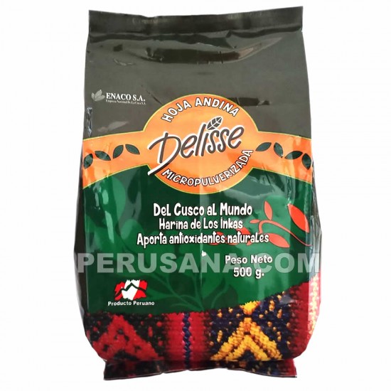 DELISSE PERUVIAN INCA COCA POWDER FLOUR, BAG X 5 KG DELISSE PERUVIAN INCA COCA POWDER FLOUR, BAG X 5 KG