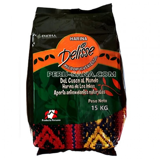 PERUVIAN ENERGIZER INCA TEA POWDER FLOUR, BAG X 15 KG  