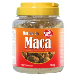 ECOWASI - PERUVIAN MACA FLOUR POWDER, BOWL X 500 GR