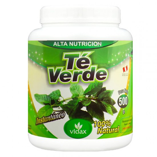 VIDAX - GROUND GREEN TEA POWDER, BAG X 500 GR