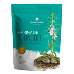 NATURANDES SESAME (AJONJOLI) POWDER , BAG X 200 GR
