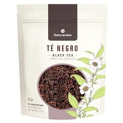 NATURANDES BLACK TEA HERBS INFUSIONS , BAG  X 50 GR