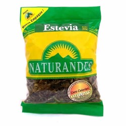 NATURANDES - PERUVIAN STEVIA LEAVES , BAG  X 30 GR
