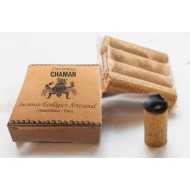 CHAMAN-  ECOLOGIC INCENSE HANDMADE PALO SANTO HOLY WOOD , PERU - PACK X 12 BOXES