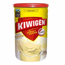 ENERGIZING DRINK KIWIGEN , VANILLA FLAVORED , JAR X 400 GR