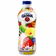 GLORIA TUTTI FRUTTI YOGURT , BOTTLE X 1 LITER
