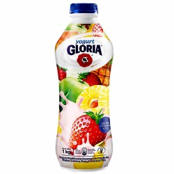 GLORIA TUTTI FRUTTI YOGURT , BOTTLE X 1 LITER