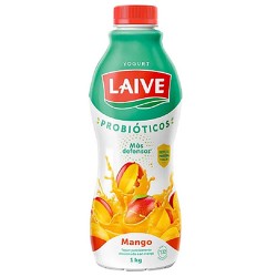 LAIVE YOGURT MANGO FLAVOR , BOTTLE X 1 LITER