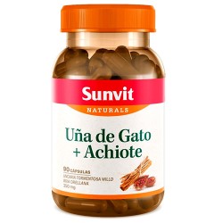 PERUVIAN CAT'S CLAW + ACHIOTE - SUNVIT  X 90  TABLETS 350 MG