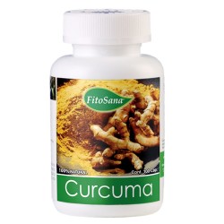 TURMERIC - CÚRCUMA FITOSANA , JAR  X 100 CAPSULES