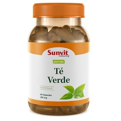 SUNVIT - GREEN TEA CAPSULES 350 Mg , JAR X 90 CAPSULES