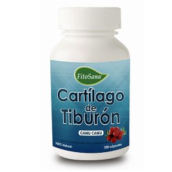 FITOSANA  - PERUVIAN SHARK CARTILAGUE CAPSULES , JAR X 100 UNITS