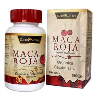 SUPERNATURAL-  INCA PERUVIAN  RED MACA X 100 CAPSULES 500 MG