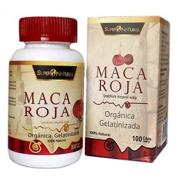 SUPERNATURAL-  INCA PERUVIAN  RED MACA X 100 CAPSULES 500 MG